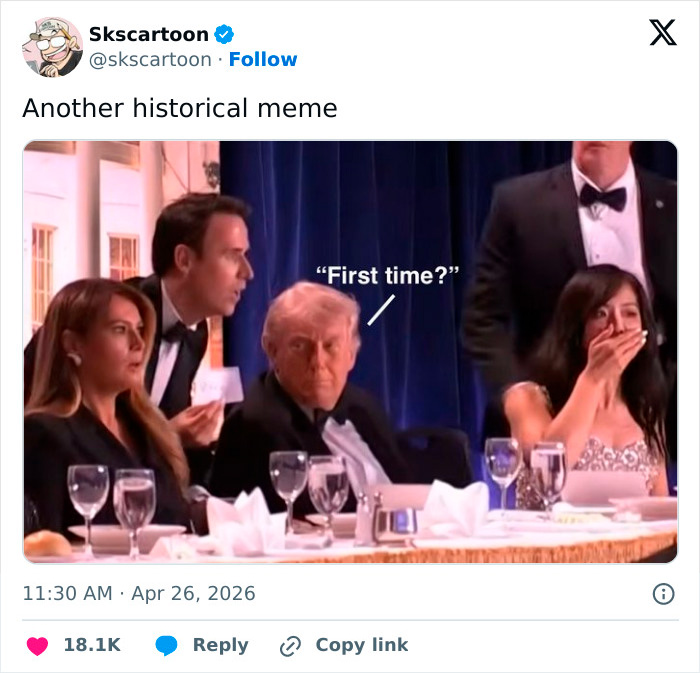 Wait, The White House Dinner Turned into a Meme Party?!