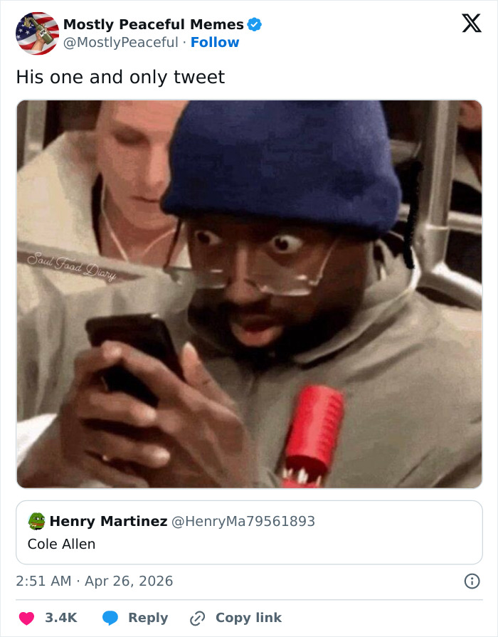 Wait, The White House Dinner Turned into a Meme Party?!