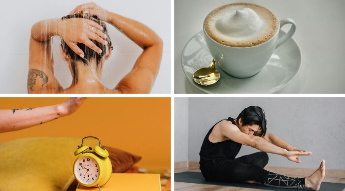 If your morning routine shrank to one thing, what’s it gonna be?