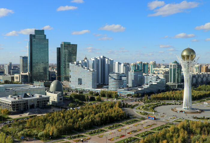 Kazakhstan, Nursultan - Mining Life, Blurred Lines