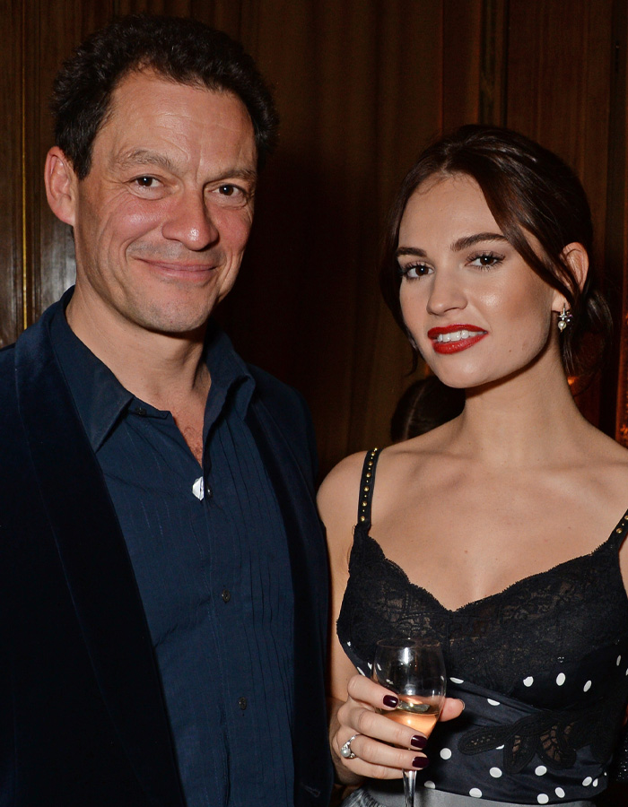 Dominic West Got Caught Kissing Lily James And It Was A Whole Thing