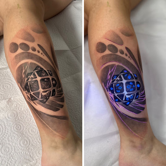 Arcane Hex Tattoo (Good and Evil Get a Glow-Up)