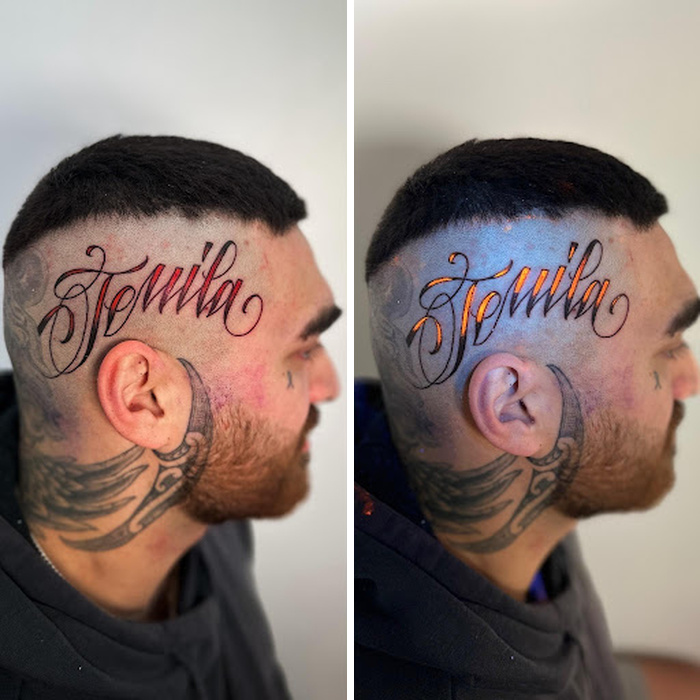 Tattoos That Hide Cool Secrets Until The Lights Go Out