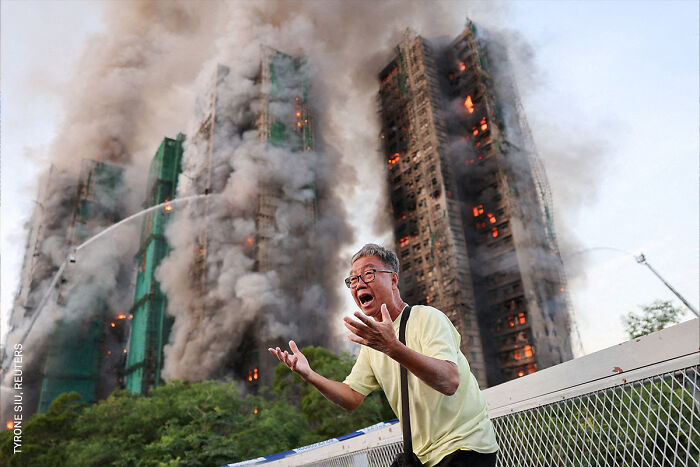 Man Trapped as Fire Ravages His Home