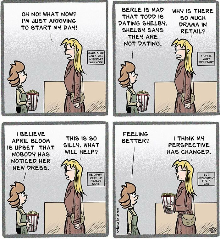 Wait, This Artist Nailed Retail Life So Perfectly with 50 Comics!