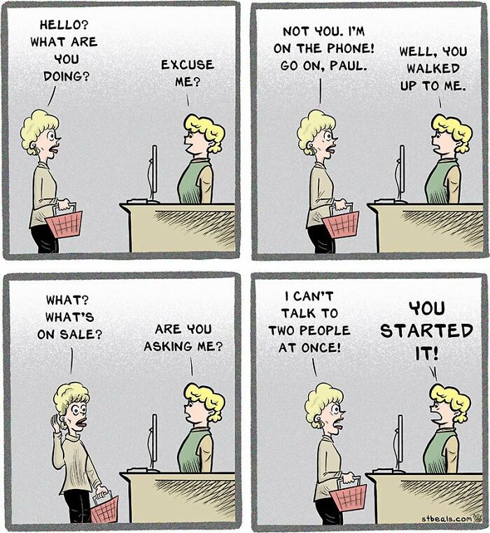Wait, This Artist Nailed Retail Life So Perfectly with 50 Comics!