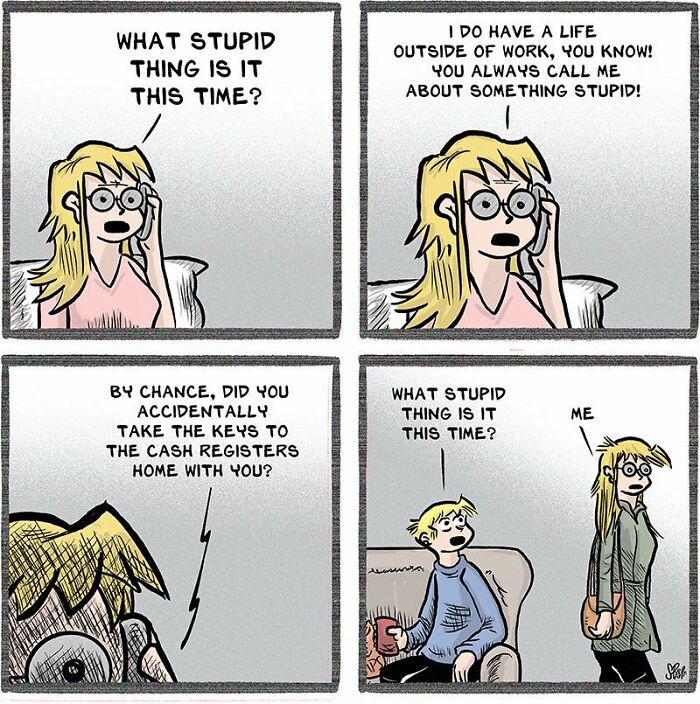 Wait, This Artist Nailed Retail Life So Perfectly with 50 Comics!