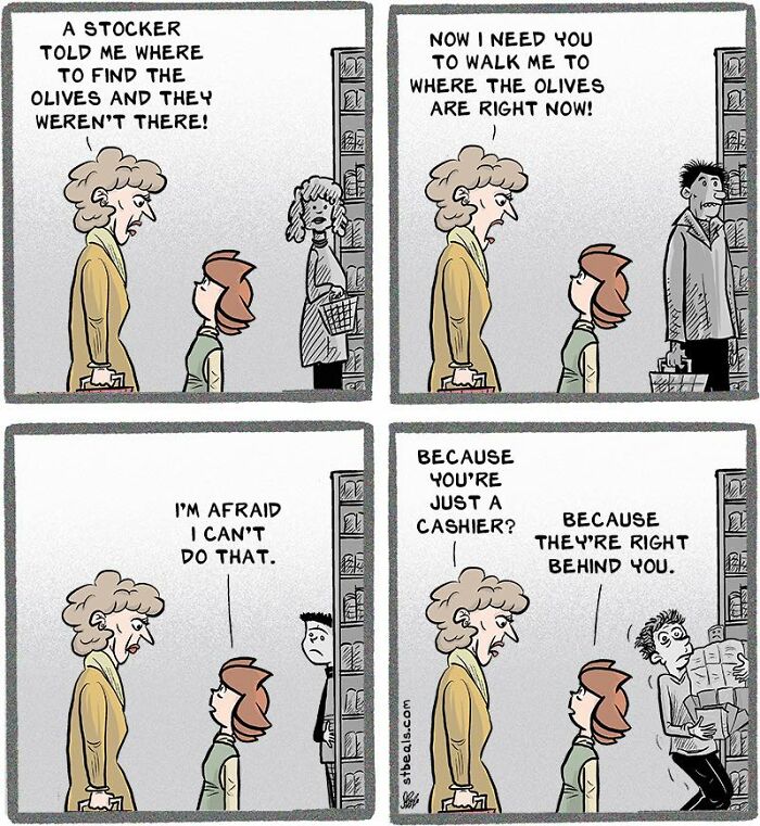 Wait, This Artist Nailed Retail Life So Perfectly with 50 Comics!