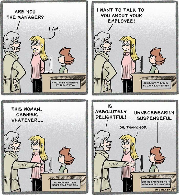 Wait, This Artist Nailed Retail Life So Perfectly with 50 Comics!