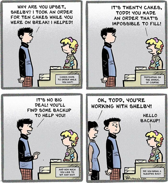 Wait, This Artist Nailed Retail Life So Perfectly with 50 Comics!