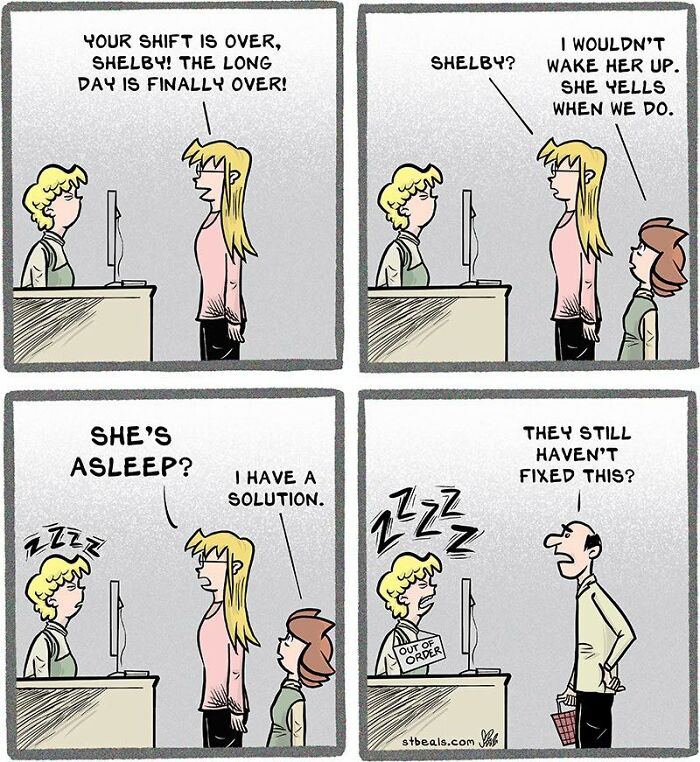 Wait, This Artist Nailed Retail Life So Perfectly with 50 Comics!