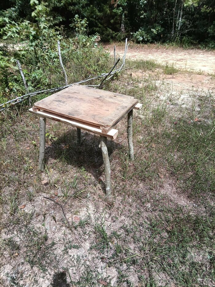 Guess Who Made a Table? Yup, This Guy