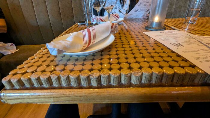 Cork Table Top That Does Nothing