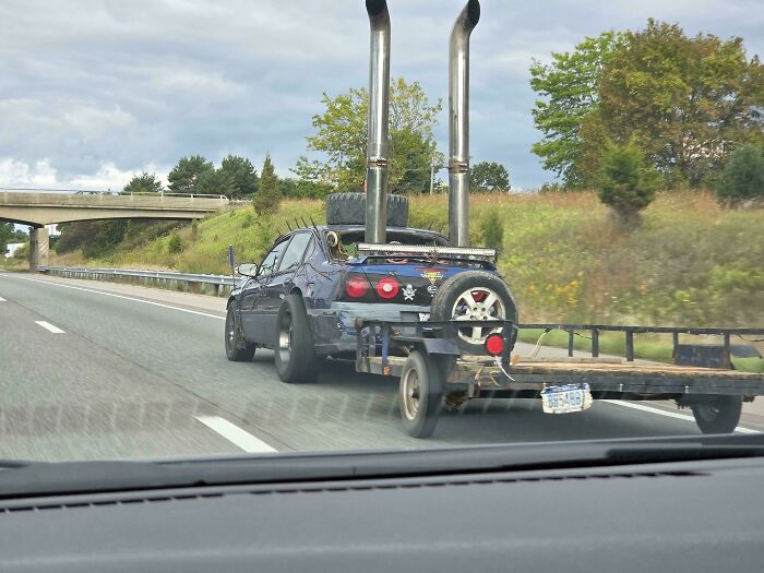 Just Driving Down The Michigan Highway