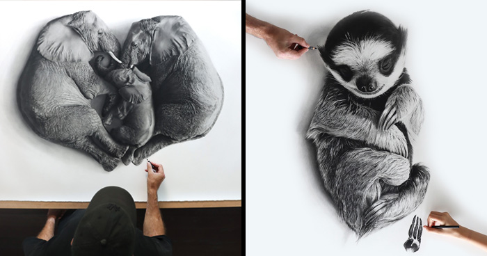 This Dad-Daughter Duo Makes Animal Art That’s Basically Magic