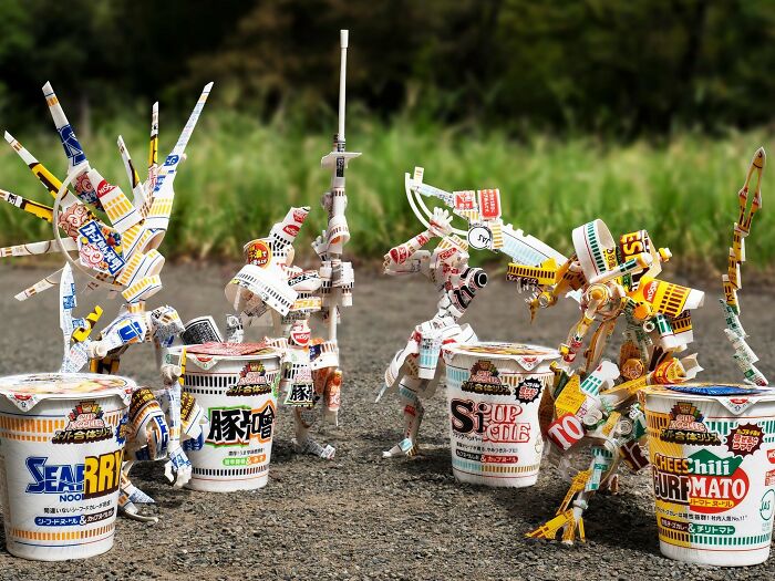 You Won't Believe This Japanese Artist Turns Trash Into Tiny Masterpieces