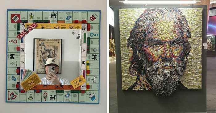 63 Mind-Blowing Art Pieces Made From Trash (Yeah, Seriously!)