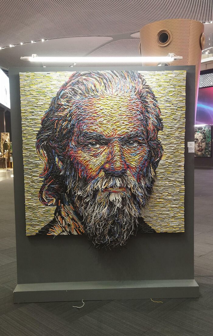 Crazy Cool Art Made From Old Electrical Wires