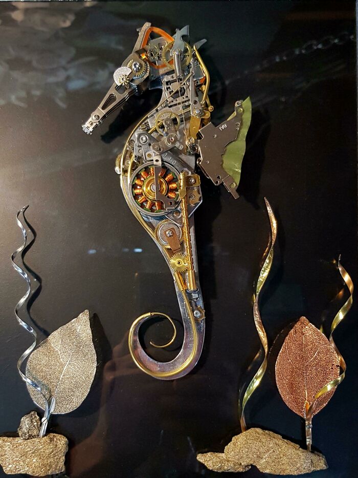 The Lone Prince Made From Recycled Stuff On Glass
