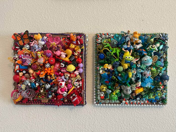 Turning Old Kids' Toys Into Funky Art