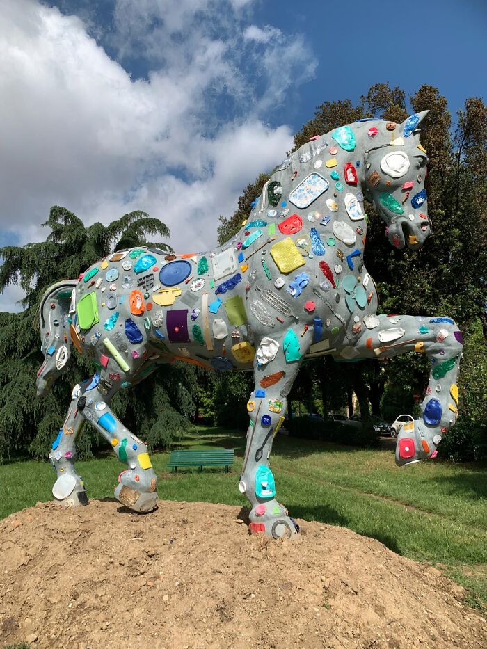Marco Cavallo 21st Century — Made With Recycled Materials