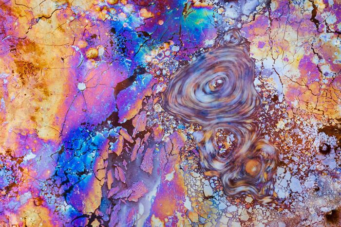 4th Place Nature’s Studio: "Twelve Rainbow Swirls" by Maximilian Fellermann