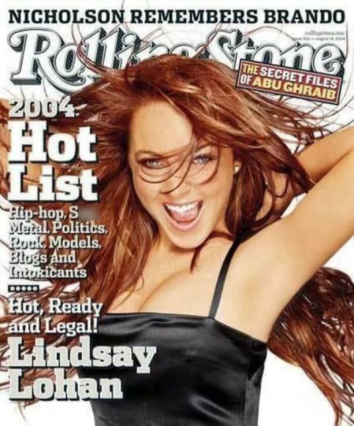 Rolling Stone Called Lindsay Lohan 'Hot, Ready, and Legal' at 18—Weird Much?