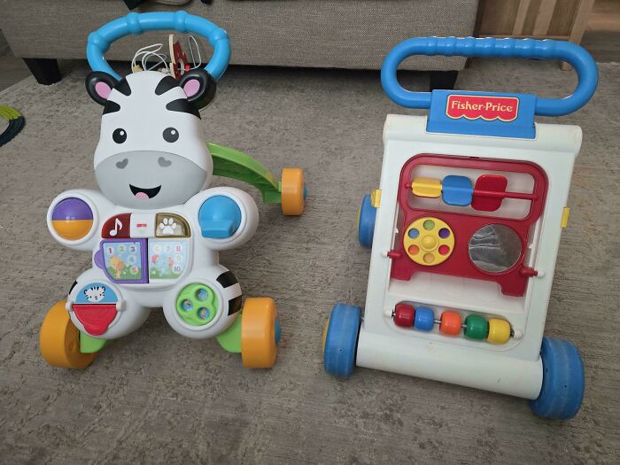 Baby Activity Walker Throwback: 1996 vs. Today’s Model
