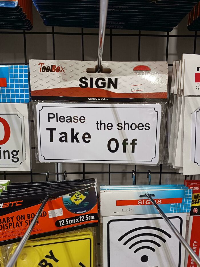 Wait, They Actually Made These Signs? 81 Sign Fails That’ll Totally Confuse You