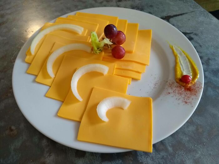 This Michelin Star Cheese Plate Has A Skittle Fireball. Yep, You Read That Right.