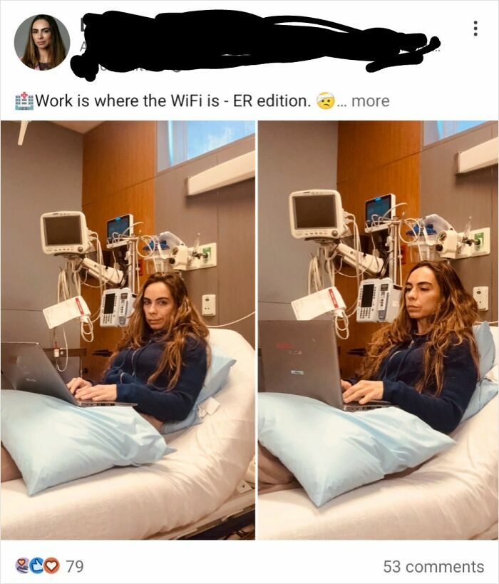 Workaholic Alert: Hospital Recovery? That’s Just a Speed Bump!