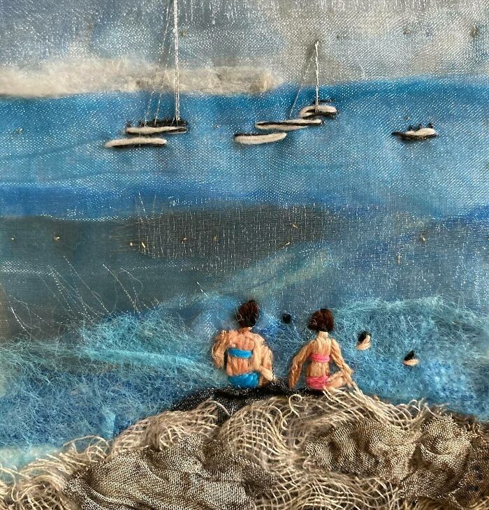 Stitching Dreams: These 55 Cozy Scenes Made From Thread Will Melt Your Heart