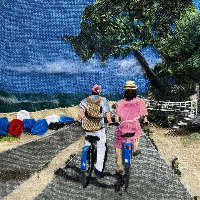 Stitching Dreams: These 55 Cozy Scenes Made From Thread Will Melt Your Heart