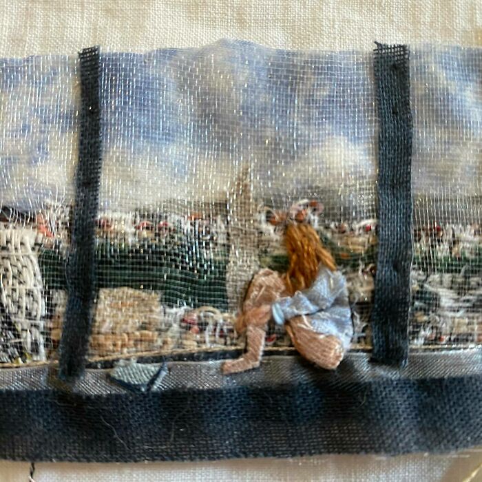 Stitching Dreams: These 55 Cozy Scenes Made From Thread Will Melt Your Heart