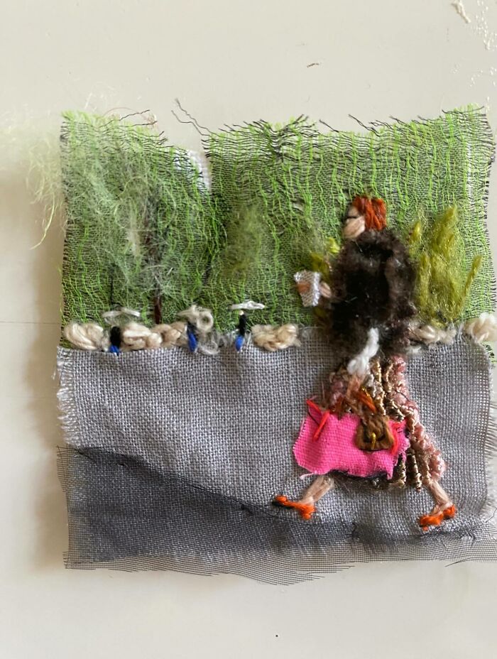 Stitching Dreams: These 55 Cozy Scenes Made From Thread Will Melt Your Heart