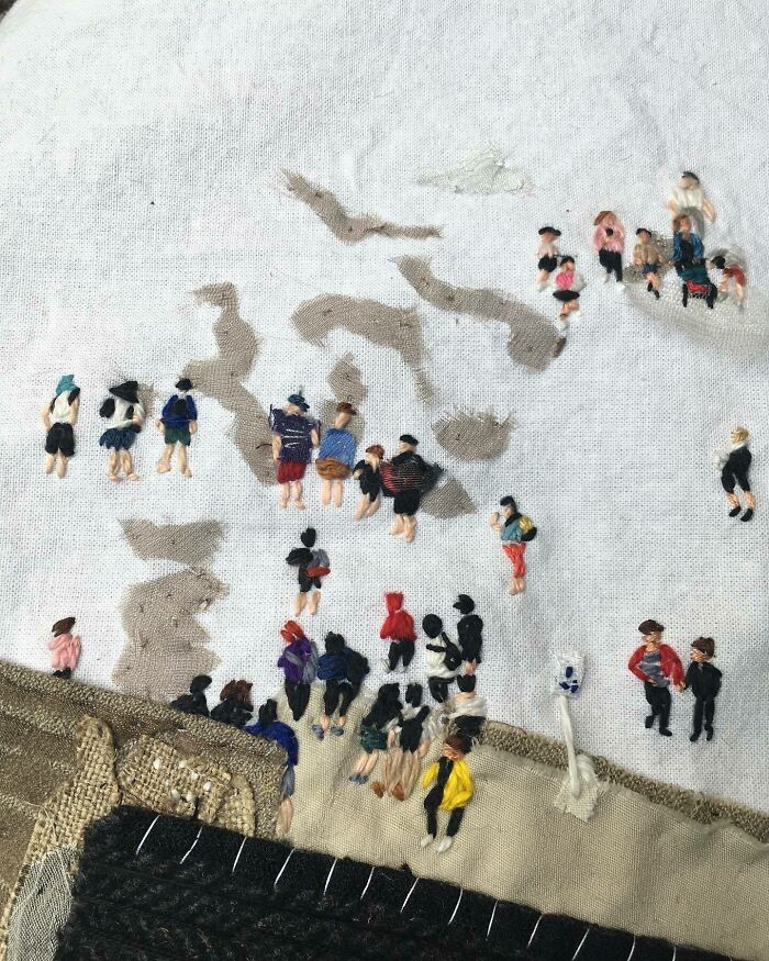 Stitching Dreams: These 55 Cozy Scenes Made From Thread Will Melt Your Heart