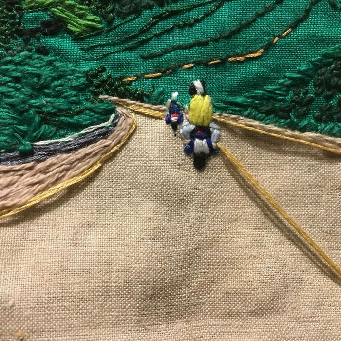 Stitching Dreams: These 55 Cozy Scenes Made From Thread Will Melt Your Heart