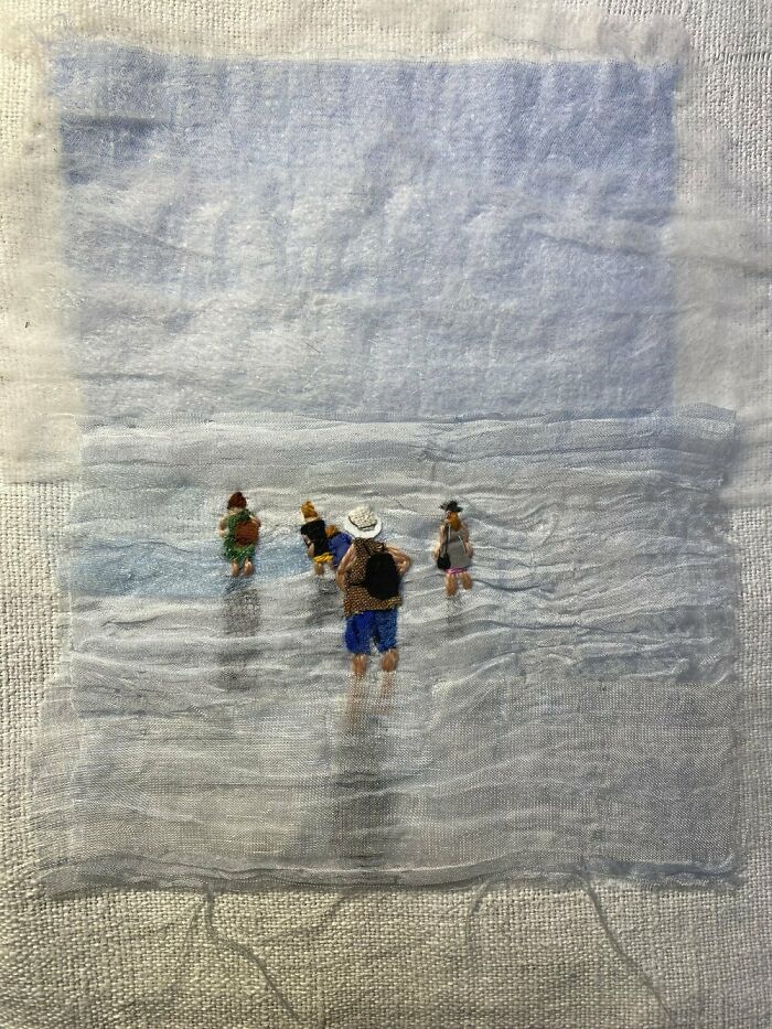 Stitching Dreams: These 55 Cozy Scenes Made From Thread Will Melt Your Heart