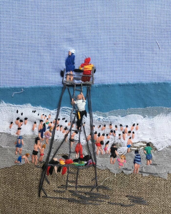 Stitching Dreams: These 55 Cozy Scenes Made From Thread Will Melt Your Heart