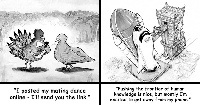 63 One-Panel Comics By Tom Toro That Are Weirdly Hilarious and Smart