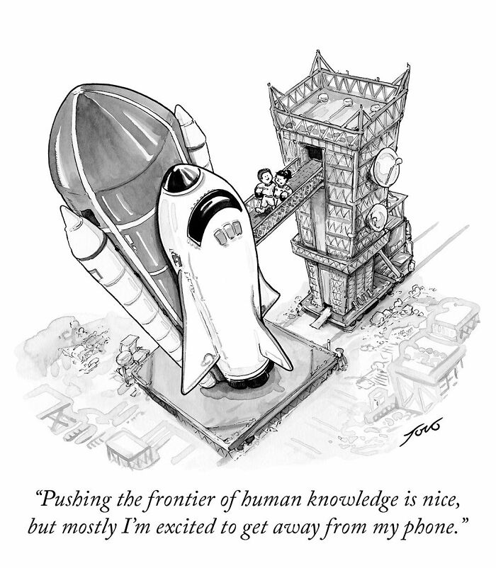 63 One-Panel Comics By Tom Toro That Are Weirdly Hilarious and Smart