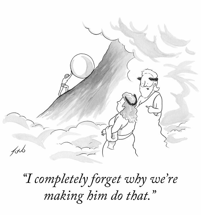 63 One-Panel Comics By Tom Toro That Are Weirdly Hilarious and Smart