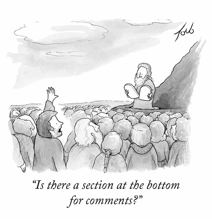 63 One-Panel Comics By Tom Toro That Are Weirdly Hilarious and Smart