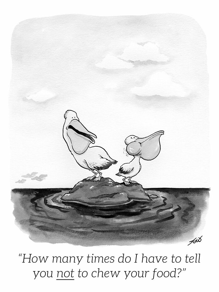 63 One-Panel Comics By Tom Toro That Are Weirdly Hilarious and Smart