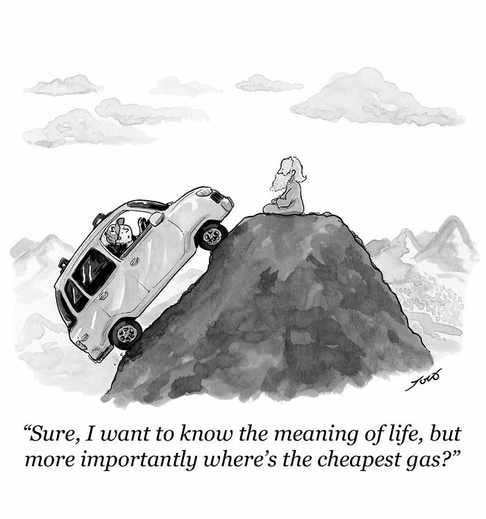 63 One-Panel Comics By Tom Toro That Are Weirdly Hilarious and Smart