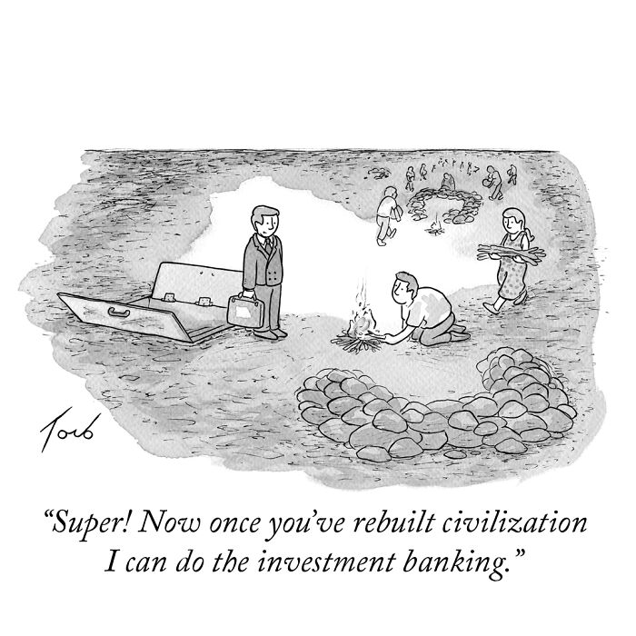 63 One-Panel Comics By Tom Toro That Are Weirdly Hilarious and Smart