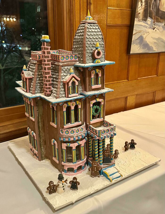 Gingerbread House That Snagged 3rd Place (Sweet!)