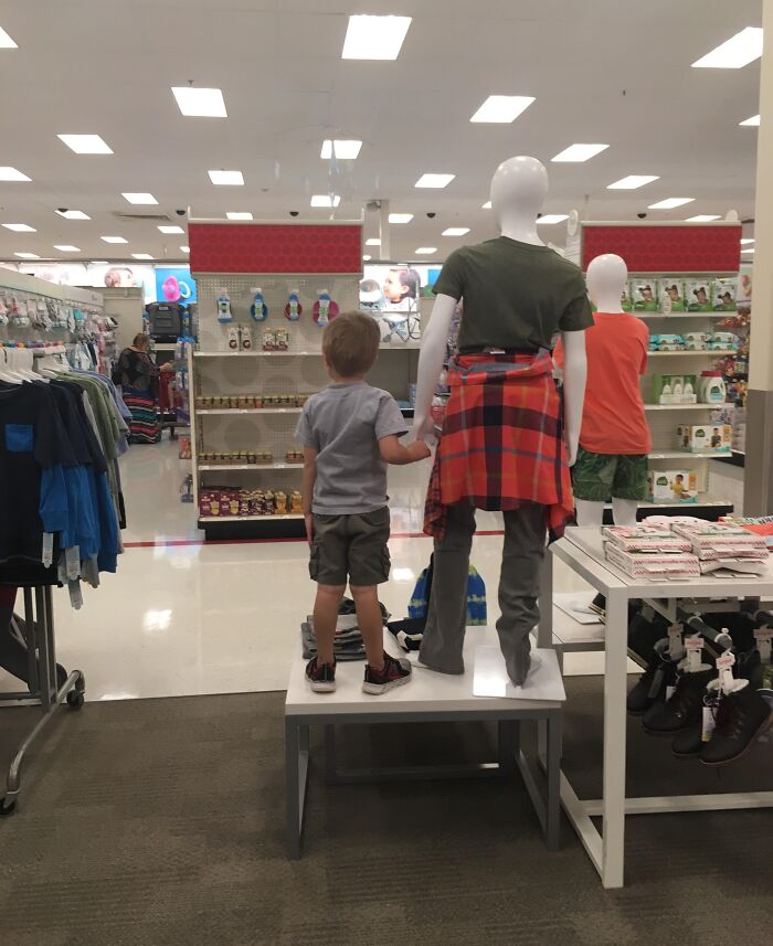 Lost My Kid In Target... Found Him Here