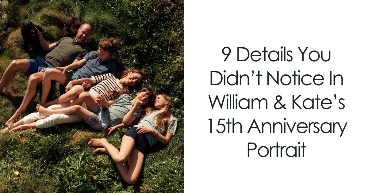 9 Sneaky Details That Totally Spiced Up William & Kate’s 15th Anniversary Pic