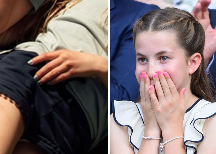 Princess Charlotte's Nail Polish Game is On Point